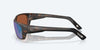 [Green Mirror Polarized Glass Lenses, Matte Tortoise Frame]