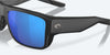 [Blue Mirror Polarized Glass Lenses, Matte Black Frame]