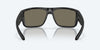 [Blue Mirror Polarized Glass Lenses, Matte Black Frame]