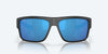 [Blue Mirror Polarized Glass Lenses, Matte Black Frame]