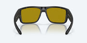 Sunrise Silver Mirror Polarized Glass Lenses, Matte Black Frame