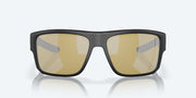 Sunrise Silver Mirror Polarized Glass Lenses, Matte Black Frame