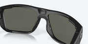 Gray Polarized Glass Lenses, Matte Black Frame