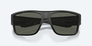 Gray Polarized Glass Lenses, Matte Black Frame