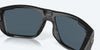 [Gray Polarized Polycarbonate Lenses, Matte Black Frame]