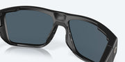 Gray Polarized Polycarbonate Lenses, Matte Black Frame