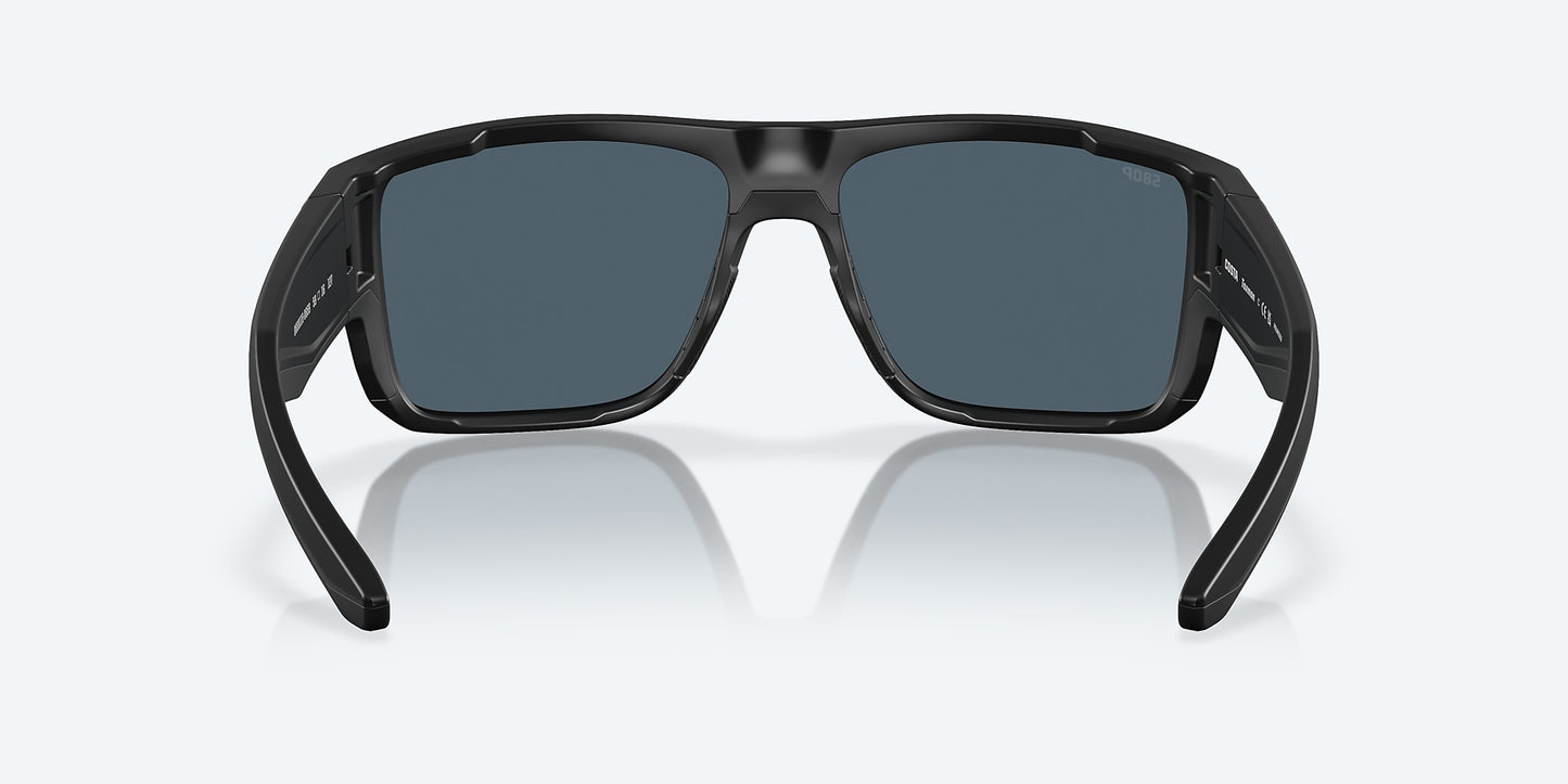 [Gray Polarized Polycarbonate Lenses, Matte Black Frame]