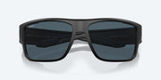 Gray Polarized Polycarbonate Lenses, Matte Black Frame