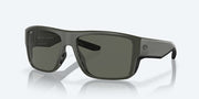 Gray Polarized Glass Lenses, Matte Olive Frame