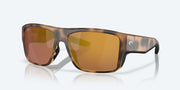 Gold Mirror Polarized Glass Lenses, Matte Tortoise Frame