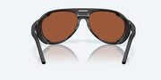 Green Mirror Polarized Glass Lenses, Matte Black Frame