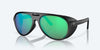 [Green Mirror Polarized Glass Lenses, Matte Black Frame]