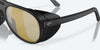 [Sunrise Silver Mirror Polarized Glass Lenses, Matte Black Frame]