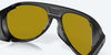 [Sunrise Silver Mirror Polarized Glass Lenses, Matte Black Frame]