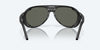 [Gray Polarized Glass Lenses, Matte Black Frame]