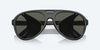 [Gray Polarized Glass Lenses, Matte Black Frame]