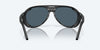 [Gray Polarized Polycarbonate Lenses, Matte Black Frame]