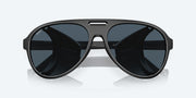 Gray Polarized Polycarbonate Lenses, Matte Black Frame