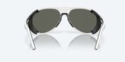 Gray Polarized Glass Lenses, Hull White Frame