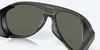 [Gray Polarized Glass Lenses, Matte Olive Frame]