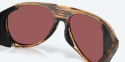 Gold Mirror Polarized Glass Lenses, Matte Tortoise Frame