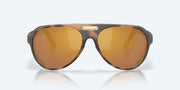 Gold Mirror Polarized Glass Lenses, Matte Tortoise Frame