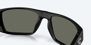 Gray Polarized Glass Lenses, Matte Black Frame