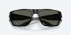 [Gray Polarized Glass Lenses, Matte Black Frame]