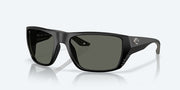 Gray Polarized Glass Lenses, Matte Black Frame