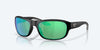 [Green Mirror Polarized Glass Lenses, Matte Black Frame]