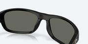 Gray Polarized Glass Lenses, Matte Black Frame