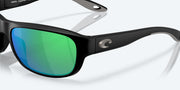 Green Mirror Polarized Polycarbonate Lenses, Matte Black Frame