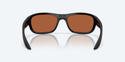 Green Mirror Polarized Polycarbonate Lenses, Matte Black Frame