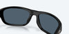 [Gray Polarized Polycarbonate Lenses, Matte Black Frame]