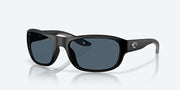 Gray Polarized Polycarbonate Lenses, Matte Black Frame