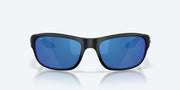 Blue Mirror Polarized Polycarbonate Lenses, Matte Black Frame