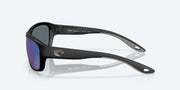 Blue Mirror Polarized Polycarbonate Lenses, Matte Black Frame