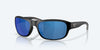 [Blue Mirror Polarized Polycarbonate Lenses, Matte Black Frame]