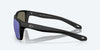 [Blue Mirror Polarized Glass Lenses, Matte Black Frame]