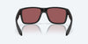 [Gold Mirror Polarized Glass Lenses, Matte Black Frame]