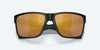 [Gold Mirror Polarized Glass Lenses, Matte Black Frame]