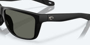 Gray Polarized Glass Lenses, Matte Black Frame