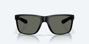 Gray Polarized Glass Lenses, Matte Black Frame