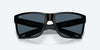 [Gray Polarized Polycarbonate Lenses, Matte Black Frame]