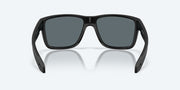 Blue Mirror Polarized Polycarbonate Lenses, Matte Black Frame