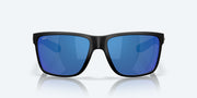 Blue Mirror Polarized Polycarbonate Lenses, Matte Black Frame