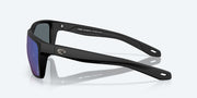 Blue Mirror Polarized Polycarbonate Lenses, Matte Black Frame