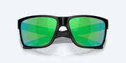 Green Mirror Polarized Polycarbonate Lenses, Matte Black Frame