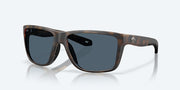 Gray Polarized Polycarbonate Lenses, Matte Tortoise Frame