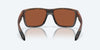 [Green Mirror Polarized Glass Lenses, Matte Tortoise Frame]